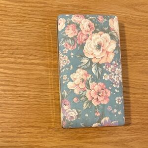 Vintage Floral Jewelry Case